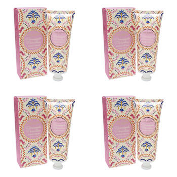 4PK LVD Pineapple Paradise Gentle/Nourishing Hand Cream Tube 100ml
