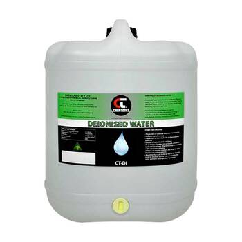 Chemtools 20L Deionised Water Container A/V Cleaning Solution