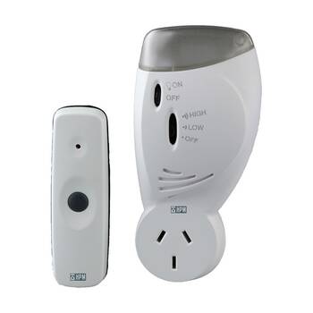 Hpm 70M 240V Wireless Door Chime With Flashing Light 70m Bell LED Doorbell