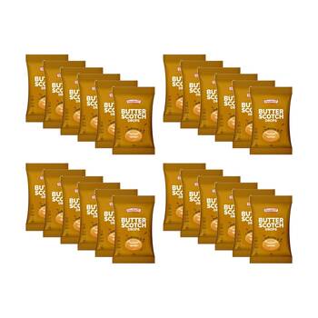24PK DoubleD Individually Wrapped Butterscotch Drops Candy/Confectionery 200g