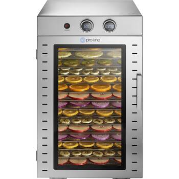 Proline Stainless Steel Commercial Dehydrator Insulated Design 16 Tray