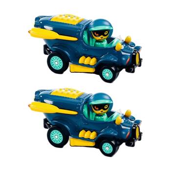 2PK Djeco Navy Flying Butterfly Crazy Motors Metal Toy Car With Suspension 3y+