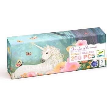 200pc Djeco The Edge Of Woods Gallery Puzzle With Poster 6+ Years