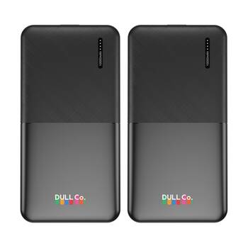 2PK Dull Co. Powerbank Charger W/ 22.5W Output Plus USB-A & USB-C Ports 10000Ah