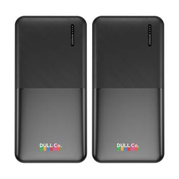 2PK Dull Co. Phone Powerbank W/ 22.5W Output Plus USB-A & USB-C Ports 20000Ah