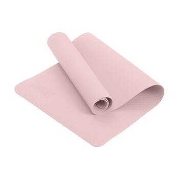 Everlast Yoga Mat 6mm Thick Cushioned Non-Slip Fitness Equipment Pink