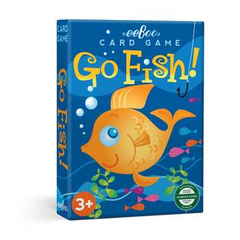 eeBoo Playing Cards Go Fish Color Memory Matching Game Family Fun 3y+