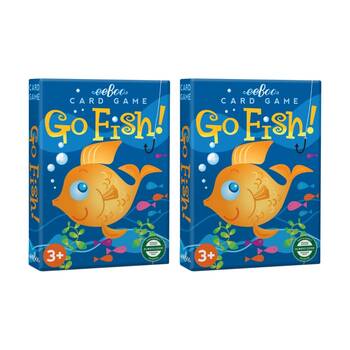 2PK eeBoo Playing Cards Go Fish Color Memory Matching Game Family Fun 3y+