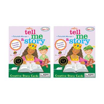 2PK eeBoo Tell Me A Story Fairytale Creative Cards Kids Activity 3y+