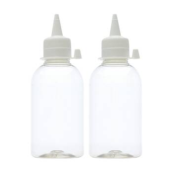 2x 12pc Educational Colours Storage/Dispenser Bottles Kids Paint/Art/Craft 250ml