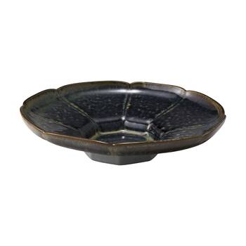 Ecology Midnight Matte Glaze Gretta Footed Bowl Serveware 26.5x6cm