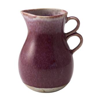 Ecology Rhodes Loop Handle Pitcher/Jug Ember Red/Purple Stoneware 1L