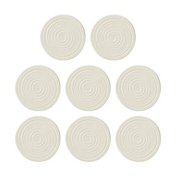 8PK Ecology Ottawa Stoneware Round Trivet Kitchen Accessory Calico 18.5cm