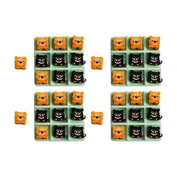 4PK Koala Dream Kids 3y+ Bush Buddies Tic Tac Toe Game Wombat Tawsmania Devil