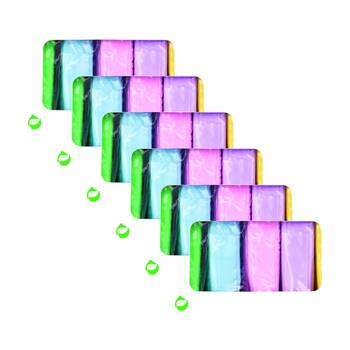 6x 5pc Educational Colours Pastel Modelling Clay Kids Art/Craft 250gm 3y+