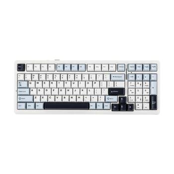 AULA F99 Wireless Tri-Mode Gasket Mechanical Keyboard Blue/White/Black Purple