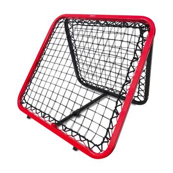 Pivot Dual Rebounder 100x100cm Double Sided Adjustable Foldaway Rebound Net