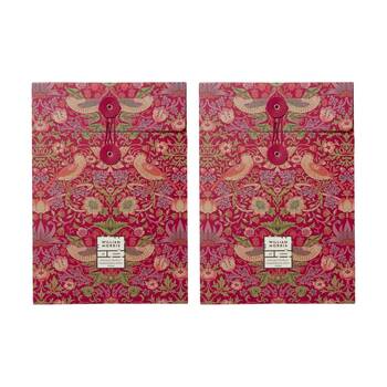 2x 5pc Heathcote & Ivory William Morris Strawberry Thief Drawer Liners