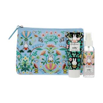 Cath Kidston x Miffy Overnight Washbag W/ Body Spray & Hand Cream 100ml