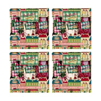 4x 3pc Heathcote & Ivory Heathcote's Emporium Festive Hand Cream Set 30ml