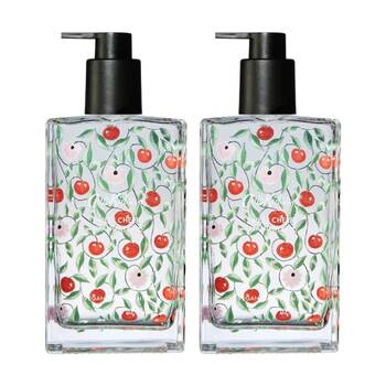 2PK Heathcote and Ivory Cath Kidston Sweet Cherry Bottle Hand Wash 300ml