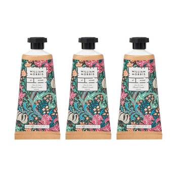 3PK Heathcote & Ivory William Morris Aloe Lime Hand Cream Multi 50ml