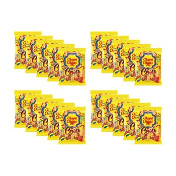 20PK Chupa Chups Jelly Cool Cola Bottle Gummy Lollies Sweets Pack 90g