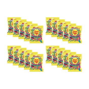 20PK Chupa Chups Jelly Mini Crawlers Gummy Lollies Sweets Pack Multi Flavour 90g