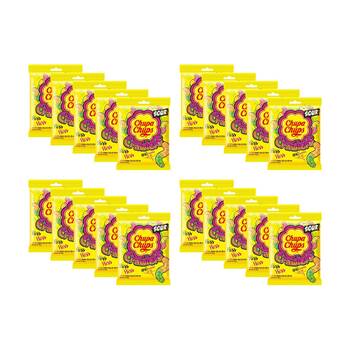 20PK Chupa Chups Jelly Sour Crawl Sugar Coated Lollies Candy Pack 90g