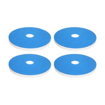 4PK Edco Merri Magic High Density Foam Floor Cleaning Machine Pad 220mm