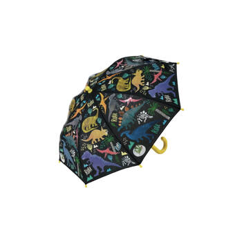 Floss & Rock Colour Changing Umbrella Dinosaur Kids Accessory 3y+ 60x70cm