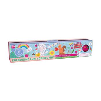 Floss & Rock Activity Mat Rainbow Fairy Reusable Colouring Kids 3y+