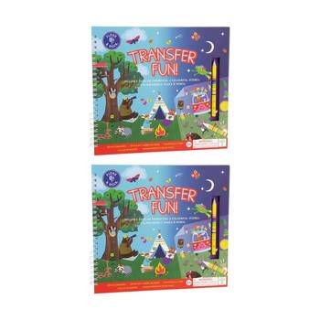 2PK Floss & Rock Transfer Fun Adventure Activity Set 150+ Transfers 3y+ 21x23cm
