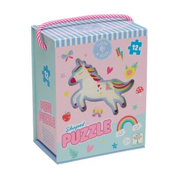 12pc Floss & Rock Kids 2y+ Shaped Jigsaw Puzzle Activity Game Rainbow Fairy