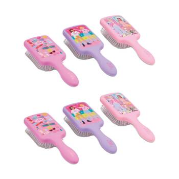 2PK Floss & Rock Kids 3y+ Fashion Friends Hairbrush Hair Styling Assorted