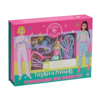 Floss & Rock Kids 5y+ Fashion Friends Bag Charm Kit Creative Craft Play