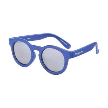 Frankie Ray Sunglasses Round Matte Baby UV400 Lens 0-2yrs Dark Blue
