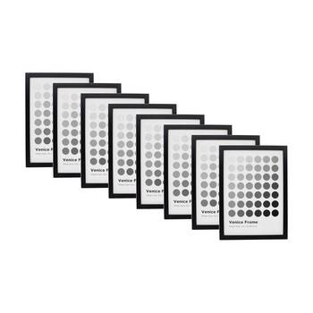 8PK Braz A4 Venice Image Photo Document Display Frame 29.7x21cm Black