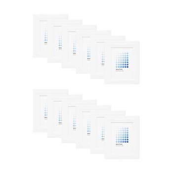 12PK Braz Siena Image Photo Document Display Frame 15x20cm White