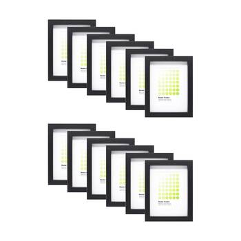 12PK Braz Rome Image Photo Document Display Frame 15x20cm Black