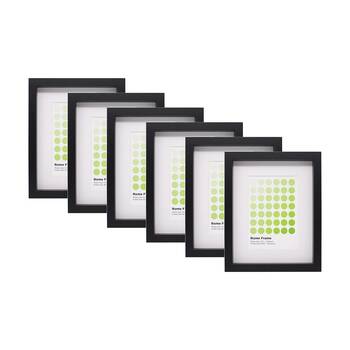 6PK Braz Rome Image Photo Document Display Frame 20x25cm Black