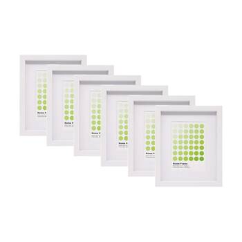 6PK Braz Rome Image Photo Document Display Frame 20x25cm White