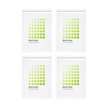 4PK Braz A3 Rome Image Photo Document Display Frame 29.7x42cm White