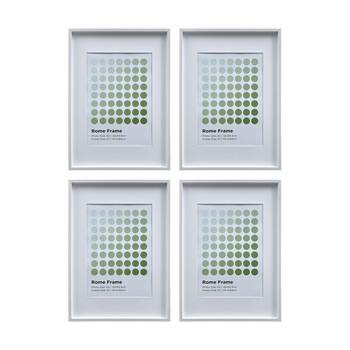 4PK Braz A1 Rome Image Photo Document Display Frame 59.4x84cm White