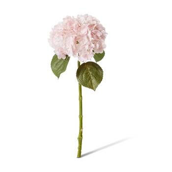 E Style Hydrangea Classic Artificial Flower Stem Pink 30x20x52cm