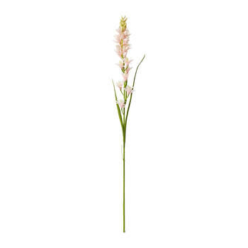 E Style Tuberose Stem Durable Artificial Flower Decor Pink 12x10x90cm