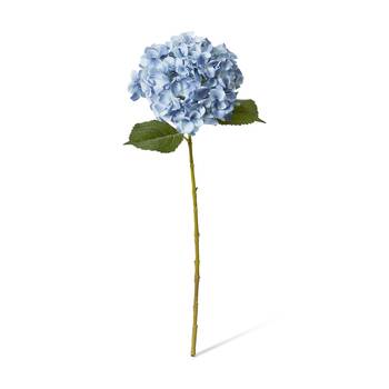 E Style Hydrangea Garden Large Stem Artificial Flower Blue 19x31x65cm