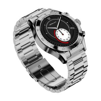 HiFuture GO PRO2 Smart Watch Stainless Steel AMOLED Display Silver