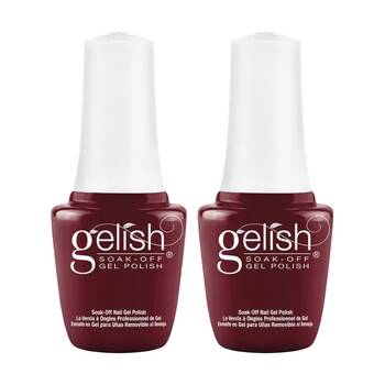 2PK Gelish Mini UV LED Soak Off Gel Nail Polish A Touch Of Sass 9ml