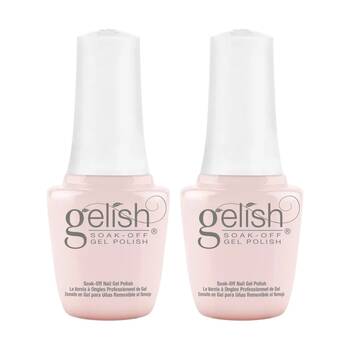 2PK Gelish Mini UV LED Soak Off Gel Nail Polish Colour Tan My Hide 9ml